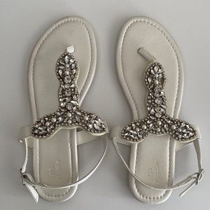Sandals with strap